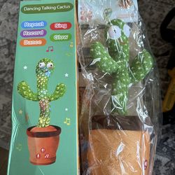 Dancing Talking Cactus Baby Toy