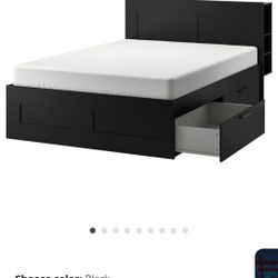 Ikea Malm  bed Frame King Size