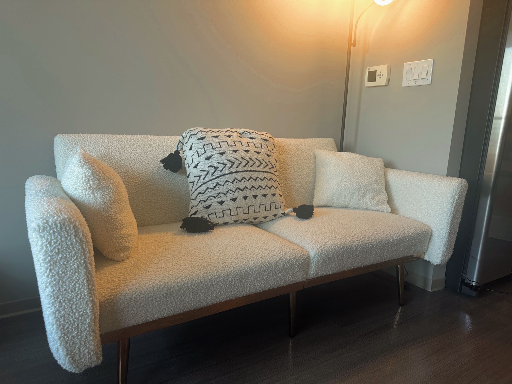 White Sofa Bed