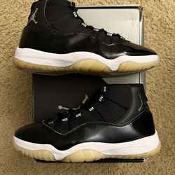 Size 11.5 (Heavily worn, with box) - Air Jordan 11 retro jubilee 25th anniversary