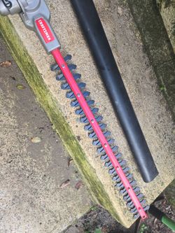 New Craftsman articulating hedge trimmer attachment