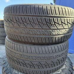 Pair Of 2 Used Delinte Desert Storm DS8 275/40/R20
