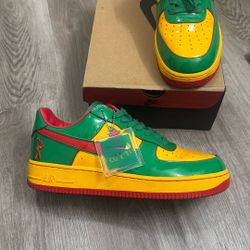 2025 Lil Yachty × Nike Air Force 1 Low 'Concrete Boys - Lucky Green'