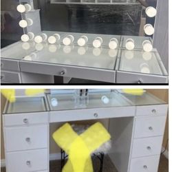 White Vanity Set , New Good Quality 