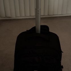 Rolling Backpack Black