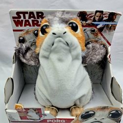 Star Wars EP8 Last Jedi Porg Interactive Plush Doll Hasbro 2017  RARE NEW👌