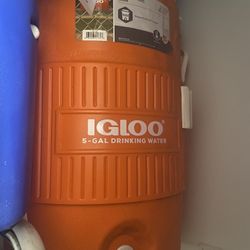Cooler 5 Gallon New