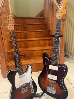Squier Classic Vibe Custom Telecaster and Jazzmaster