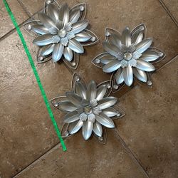 Wall Decor,  Metal Flower