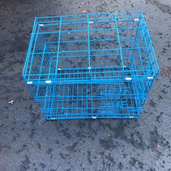 Folding pet cage