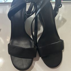 Black Wedges Size 8