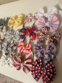 Baby bow collection