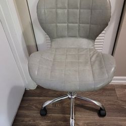 Gray Rolling Office Chair 
