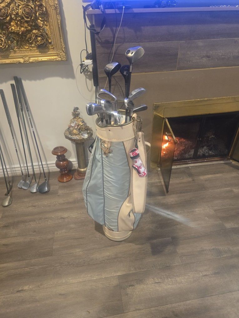 GOLF CLUBS SET (12 CLUBS)+GOLF BAG