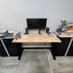 HUSKY Workbench and 3 Cabinets