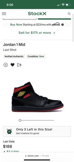 Jordan 1 Mid Last Shot