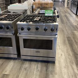 VIKING 30” All Gas Range Open Burners 5 Series 