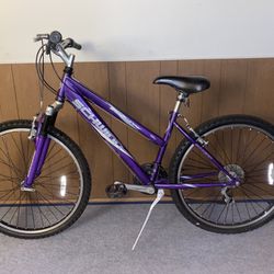 Women’s Purple Schwinn Side Winder Mountain Bicycle Bike