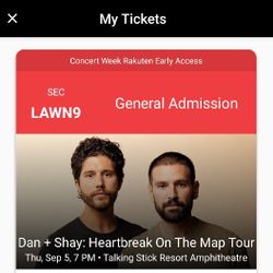 Dan + Shay Tickets