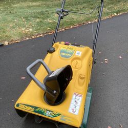 Yard Man Snowblower With Electric Start 
