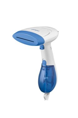 Conair Handheld Garment Steamer for Clothes, ExtremeSteam 1200W, Portable Handheld Design (white & blue)