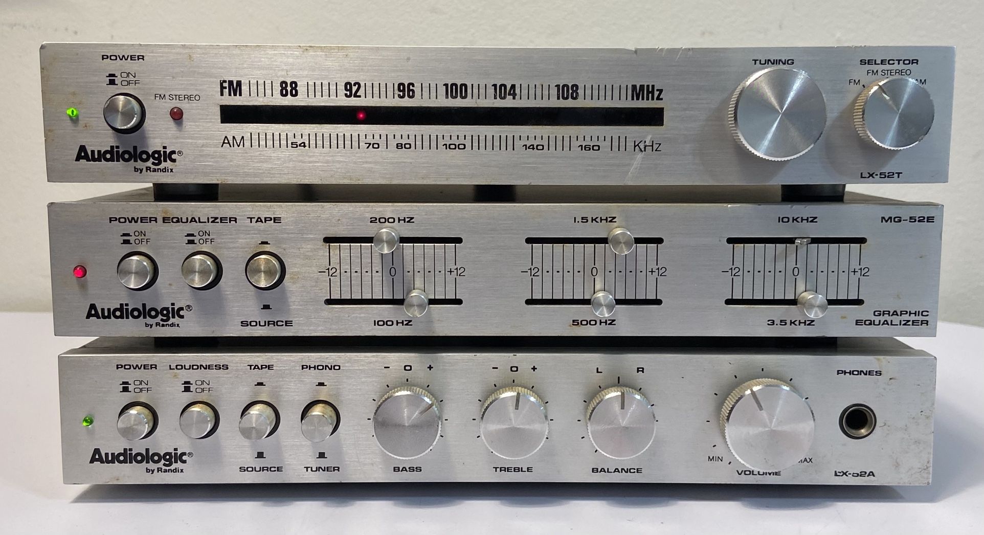 Vintage Audio logic Stereo Tested & Works (#835)