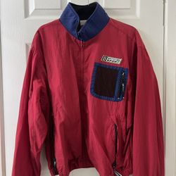 Vintage Red Long Sleeve Jacket, Size Medium, Britches Sport (Pre-Owned)