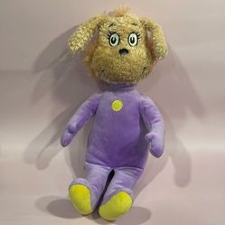 Kohls Cares DR SEUSS Plush MARVIN K. MOONEY Will You Please Go Now Purple Do 17&quot; 