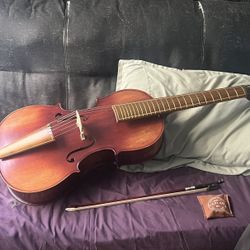Guitarviol Fretted Guitar Cello  - Like New