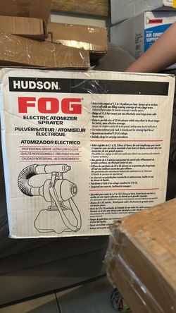 Hudson FOG Electric Atomizer Sprayer