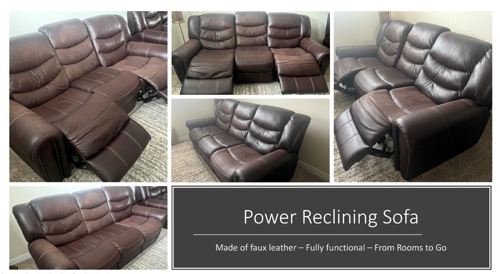 Power Reclining Sofa