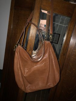 Fossil leather bag