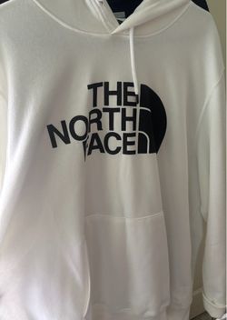 North Face White Hoodie 2XL