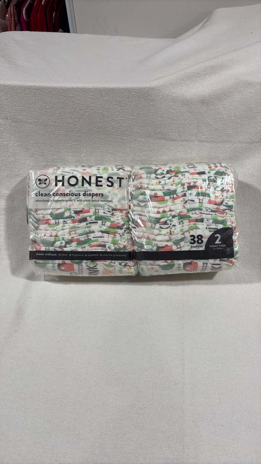 Honest Diapers Size 2 / 38 Diapers