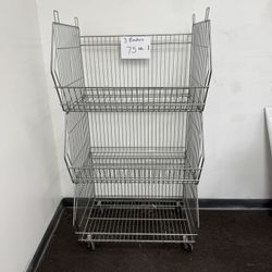 3 Basket Shelves 