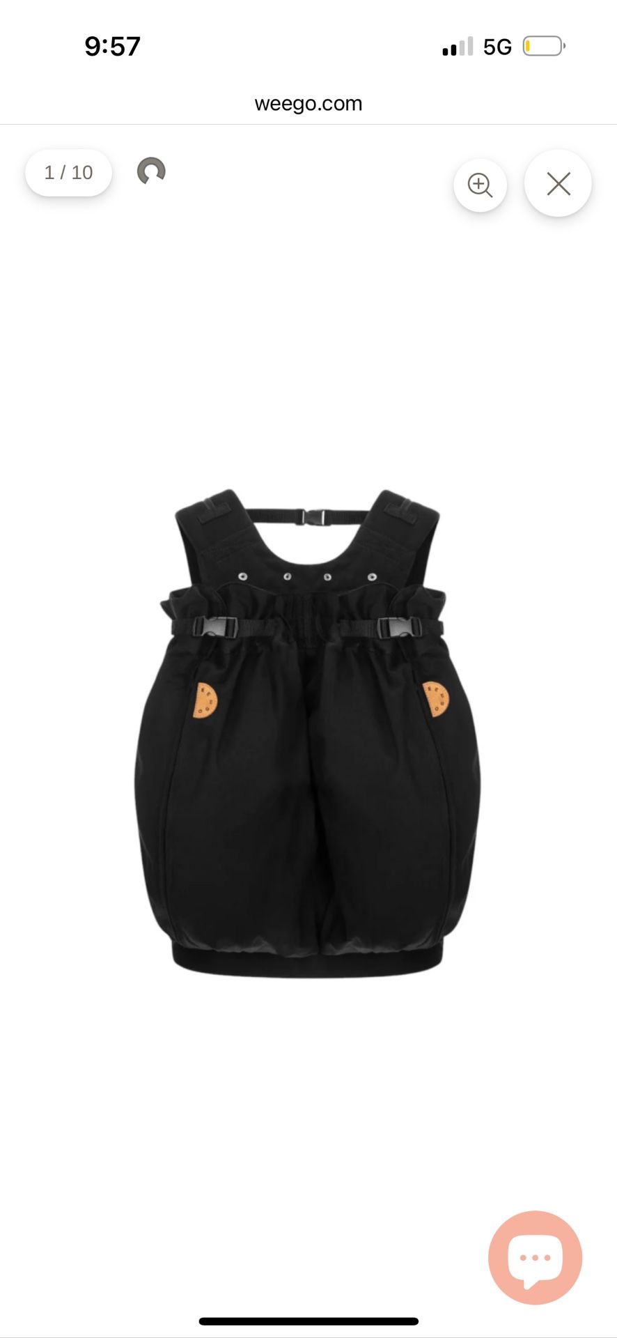 Weego Twin Carrier black 