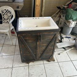 Lava Manos Con Mueble, Vanity
