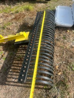 Three point landscape Rake