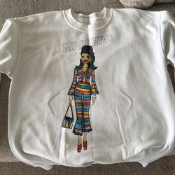 Custom Painted Crew Sweatshirt