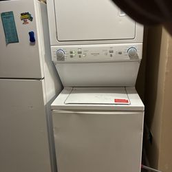 Stackable washer and dryer