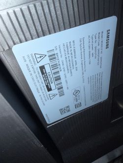 55 QLED Samsung bought 2 days ago.