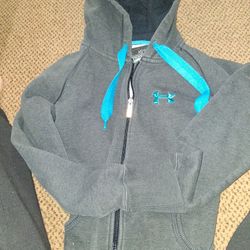 Women's Under Armour Polyester Hooded Jacket (Size XS)
