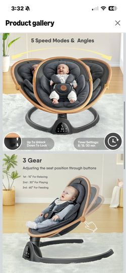 Baby swing