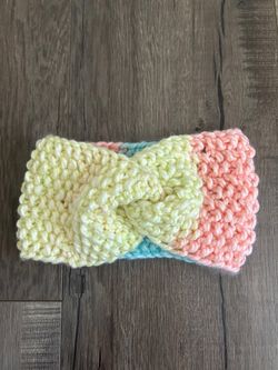 kids hair bow/ear warmers