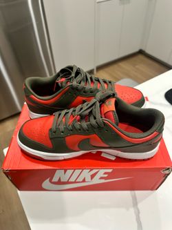 Nike Dunk Low 'Cargo Khaki Mystic Red'