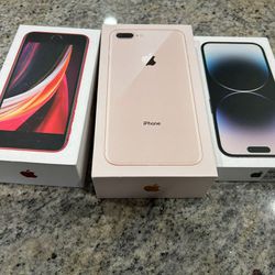 3 iPhone Boxes New 10.00