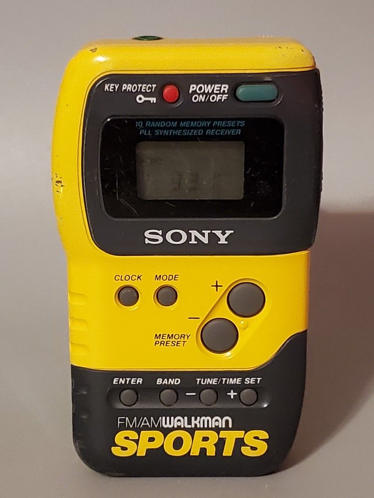Casio Crystal View and Sony Walkman Sports