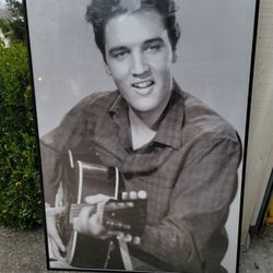Framed Elvis Presley Movie Poster