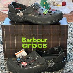 Crocs Classic Clog x Barbour (Size 10 In Men)