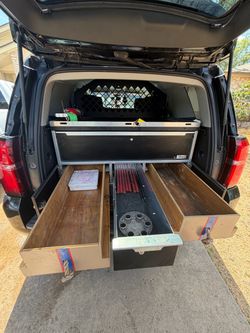 Copbox tool box out of 2020 tahoe could fit other vehicles full size suv 2019 2021 2018 2017 2016 20